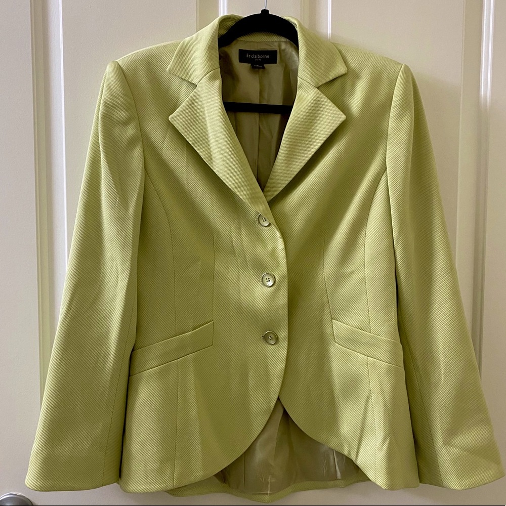 Liz Claiborne mint suit jacket Vintage